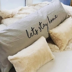 Maxi almohadones con frases - Casa Divina Deco