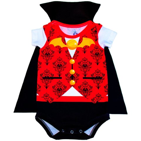 Body Bebê Estampado Fantasia Arlequina - Isabb - Isabb