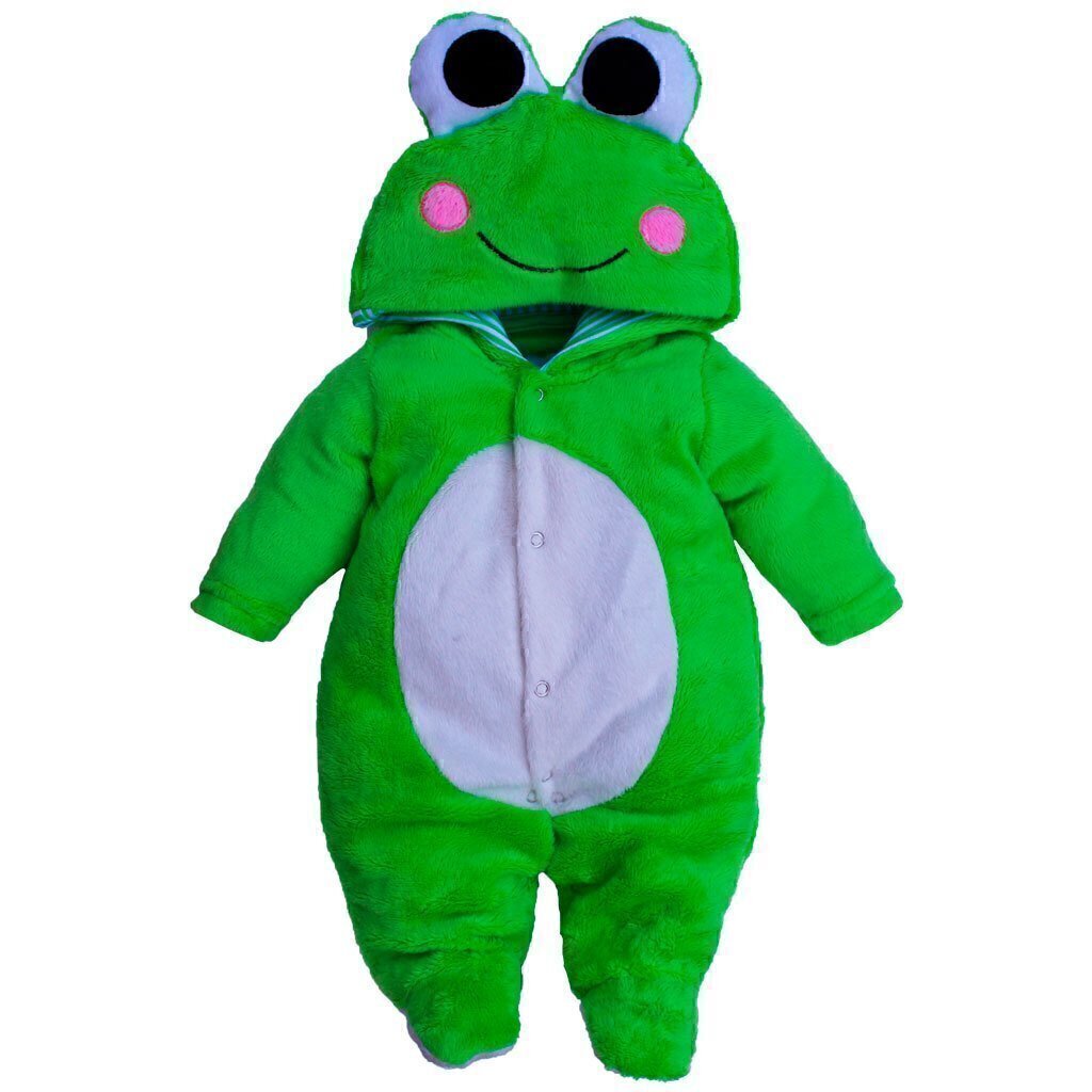 Macacão Bebê de Pelúcia Sapo - Isabb - Isabb