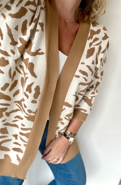 Saco “Bonny” Camel/Marfil en internet