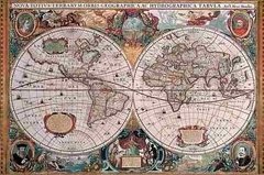 (251) Antique World Map - 5000 peças - comprar online