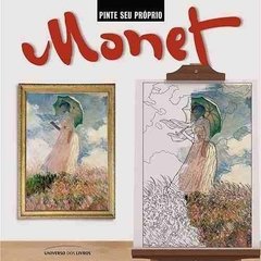 Livro De Colorir Pinte Seu Próprio Monet