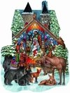 (555) Forest Nativity; Parker Fulton - 1000 peças