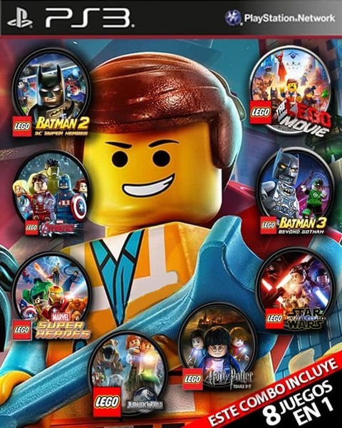 Combo Mega Lego Platinum 8 En 1 Ps3 Digital