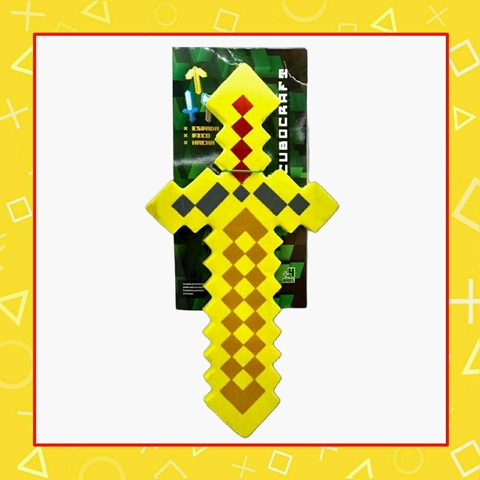 Espada Amarilla de Minecraft
