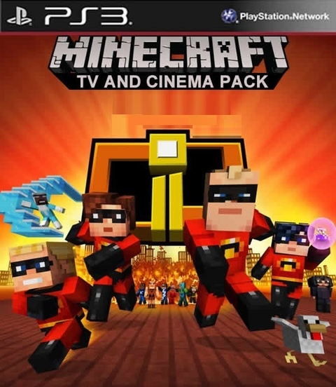 Minecraft - TV and Cinema Pack PS3 Digital