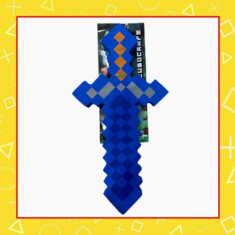 Espada Minecraft Azul