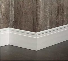 Zocalo Eps Extra Line Blanco 2,5m X 100mm Atrim 2320