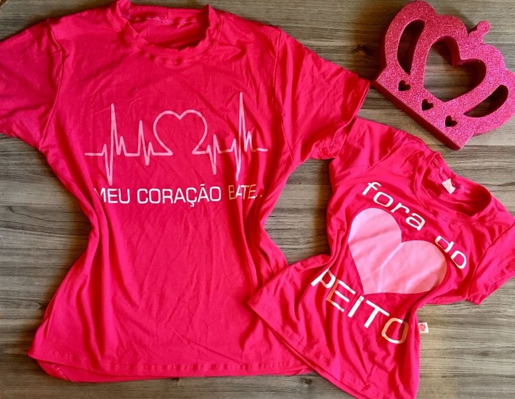 blusas para mãe e filha