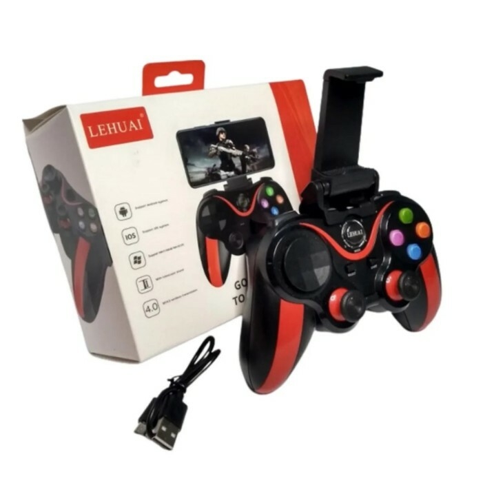 Controle Gamer Para Jogar no Celular Gamepad Bluetooth Joystick