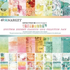 Spectrum Sherbert Classics Collection Pack 12"X12" 8 hojas (219) - comprar online