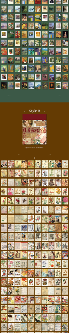Mini block 2 tipos de papel x 400 hojas Yuxian - comprar online