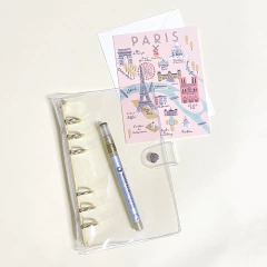 Carpeta cristal A6 Binder transparente
