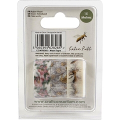 Craft Consortium Washi Tape At Home In The Wildflowers 3 piezas (285)