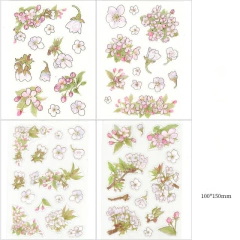 Stickers PET y Washi Cherry Blossom - tienda online