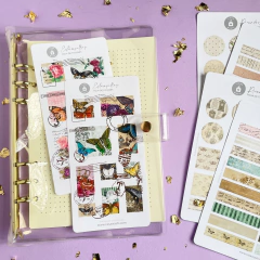 Set de Stickers Casa Washi x 3 planchas
