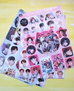 Stickers K-Pop 4 planchas A4 Serie Army