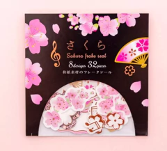 Sticker Cherry Bloosoms Sakura Flake Seal
