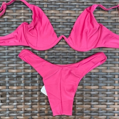 Pink top aro- Calcinha Inteira - comprar online