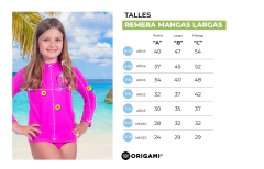 Remera Origami Grils Beach Lovers con Protección UPF +50 - tienda online