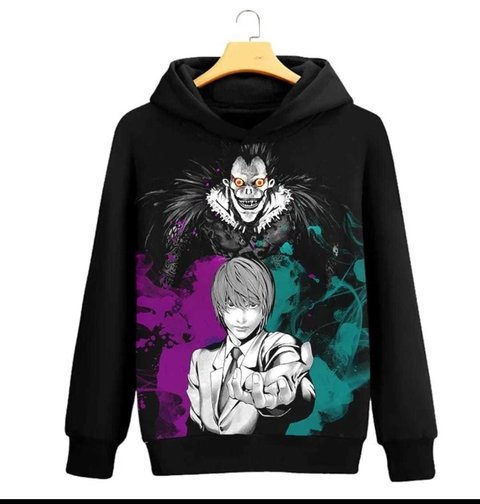 Buzo Hoodie Death Note Anime Manga Estampado Tv Urbanoz Buzo Hoodie Death Note Anime Manga Estampado Tv Urbanoz