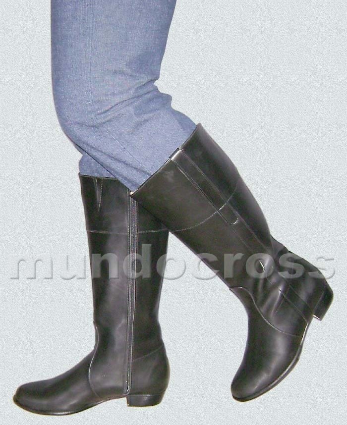 BOTAS DE MONTAR CAÑA ANCHA EN TALLES GRANDES