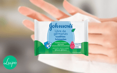 Johnsons - Toallitas Húmedas libre de gérmenes 25u