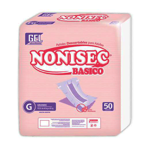 Nonisec - Pañal Basico G / XG 50u