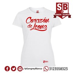 Camiseta Niña - Corazón de Leona - tienda online