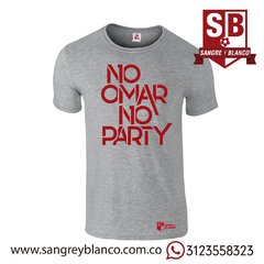 Camiseta Niñ@ No omar No Party - Sangre y Blanco