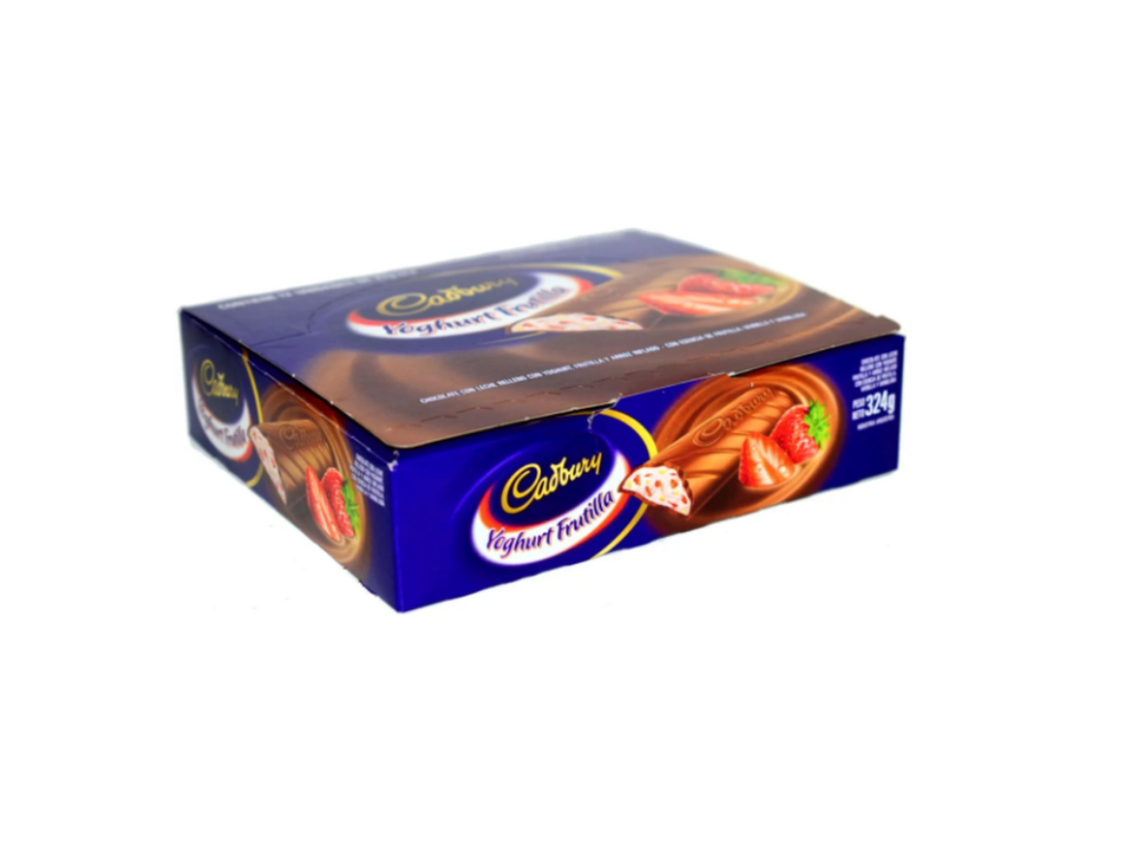 Chocolate Cadbury Frutilla x27 grms x12 Unidades *GOLOSINAS DEL SUR* Chocolate Cadbury Frutilla x27 grms x12 Unidades *GOLOSINAS DEL SUR*