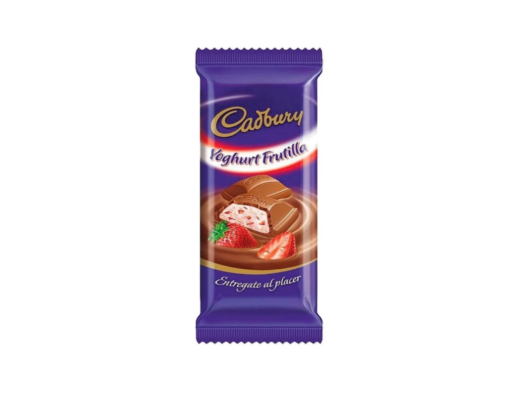 Chocolate Cadbury Frutilla x80 grms GOLOSINAS DEL SUR Chocolate Cadbury Frutilla x80 grms GOLOSINAS DEL SUR