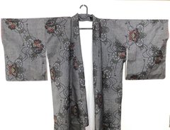 Pant Flower- Hecho a partir de un kimono Japones. en internet