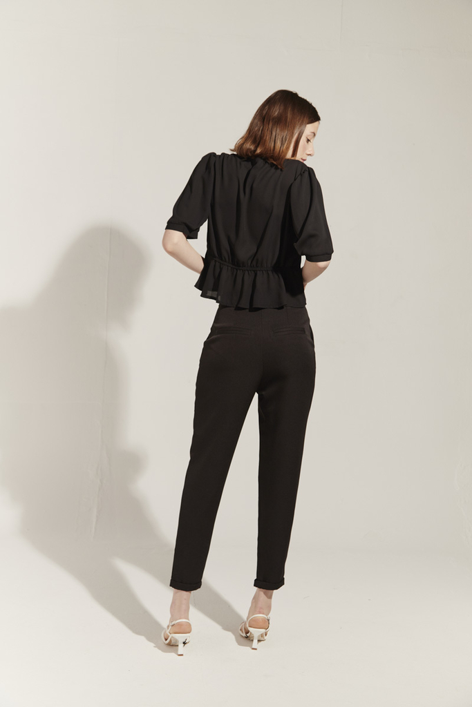 Pantalon sastrero Alba - Negro - Comprar en DEAR CLASS