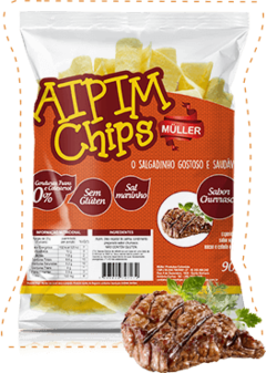 Aipim Chips 90gr churrasco