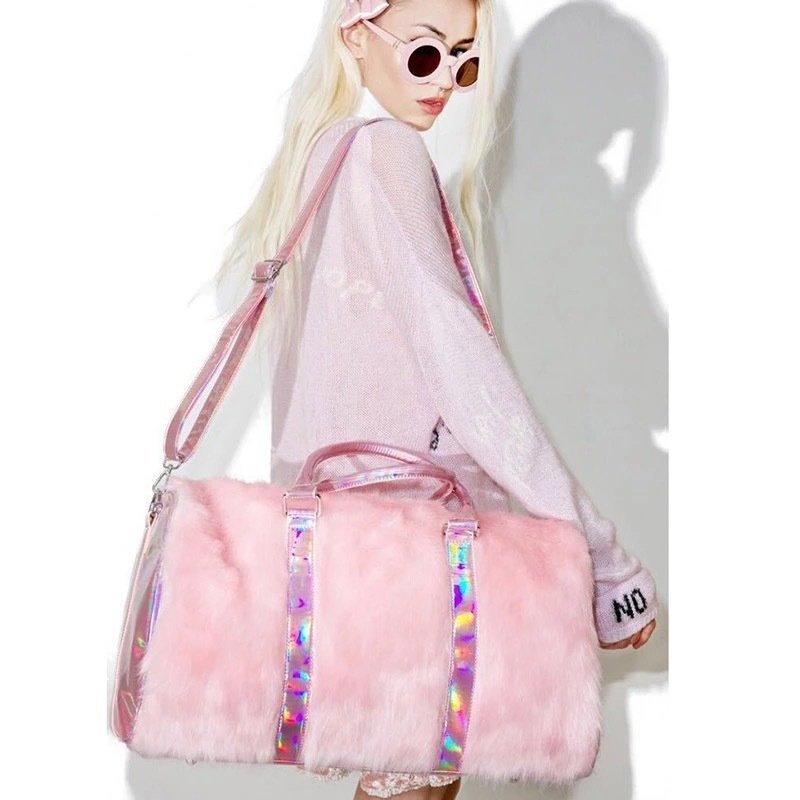 hot pink weekender bolsa