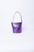 Cartera Ibiza croco violeta
