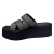 Sandalia Vegan Negro 4165 CAMELIA en internet