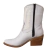 Tejana Cuero Blanco Combinada Charol 430 NORUEGA - comprar online