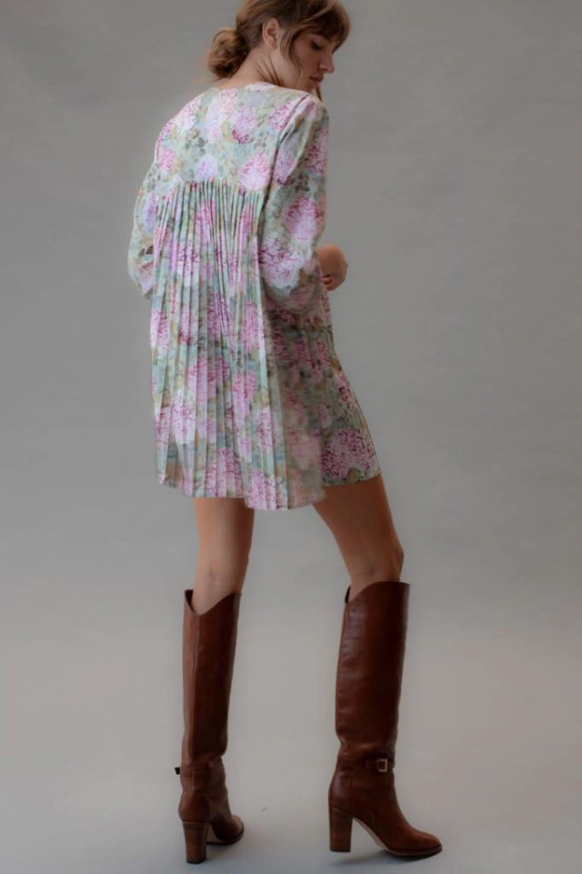 Vestido Hortensia corto
