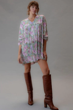 Vestido Hortensia corto - comprar online