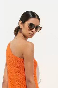 Vestido Minerva tejido orange