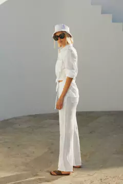 Pantalon Penelope off white - comprar online