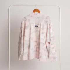 BUZO CAMUFLADO ROSA ADIDAS