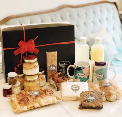 desayuno merienda ideal para regalo para 2 personas