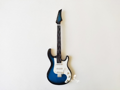 Mini Guitarra Stratocaster Blue - Photo Props