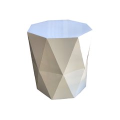 Puff Origami white - comprar online