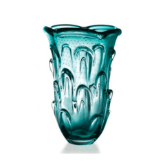 Jogos de Vasos Cristal Murano com bolhas Verde Esmeralda São Marcos - comprar online