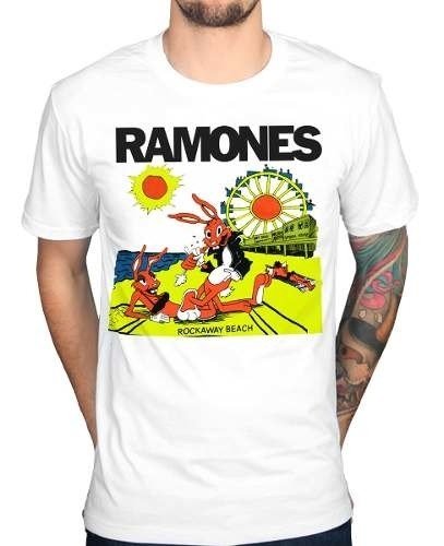Remeras Rock Ramones - Rockaway Beach