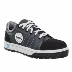 Zapatillla OMBU Sneaker c/punt. Composite Negra Seguridad Trabajo Certificada - tienda online